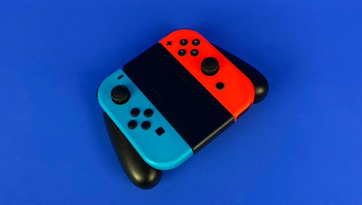 Консоль Nintendo Switch OLED Model HEG-001 64GB Blue Red Б/У - изображение 6