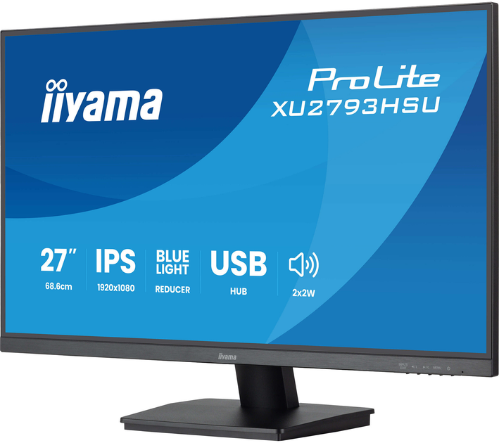 Monitor 27" Iiyama ProLite XU2793HSU-B7 (4948570124602) - obraz 3