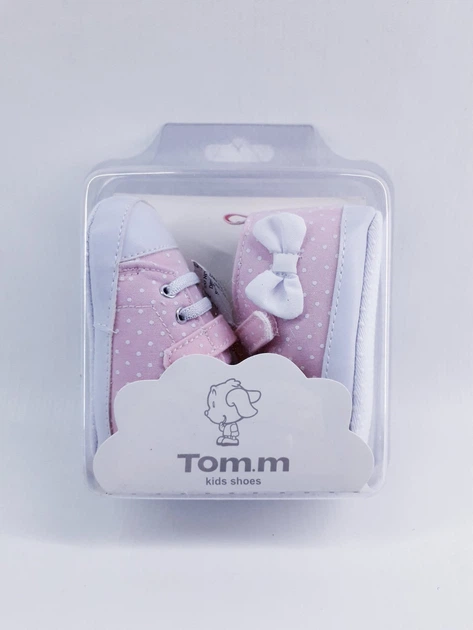Пінетки для новонароджених Tom.M 9320C 16(р) 10,5см рожевий - Фото 7 Пінетки для новонароджених Tom.M 9320C 16(р) 10,5см рожевий - изображение 7