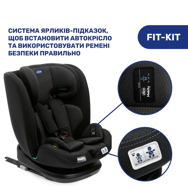 Автокрісло Chicco Mokita i-Size, група 1/2/3 - зображення 8