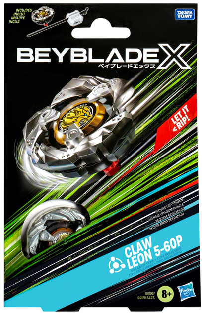 Набір Hasbro Beyblade X Кіготь стартера Леон з лаунчером G0175 (5010996264664) - зображення 3