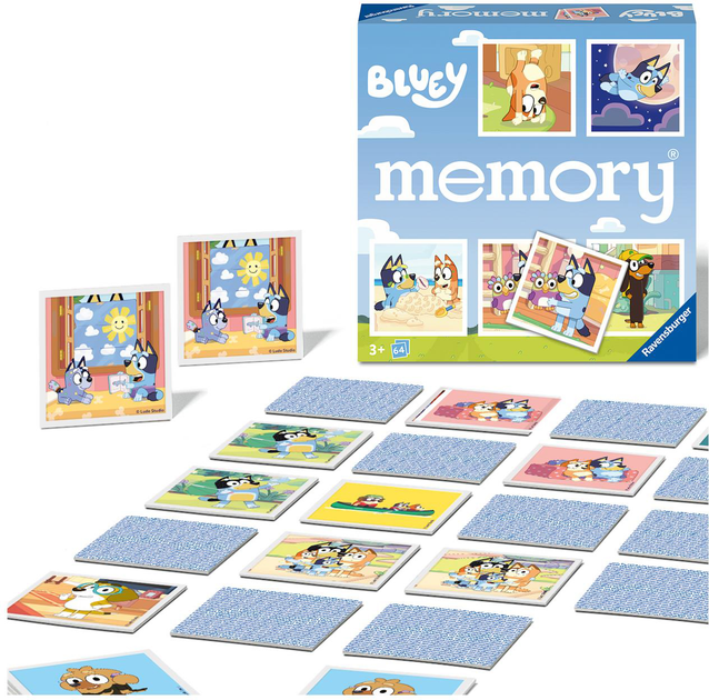 Gra planszowa Ravensburger Memory Bluey (wersja angielska) (4005556226467) - obraz 2