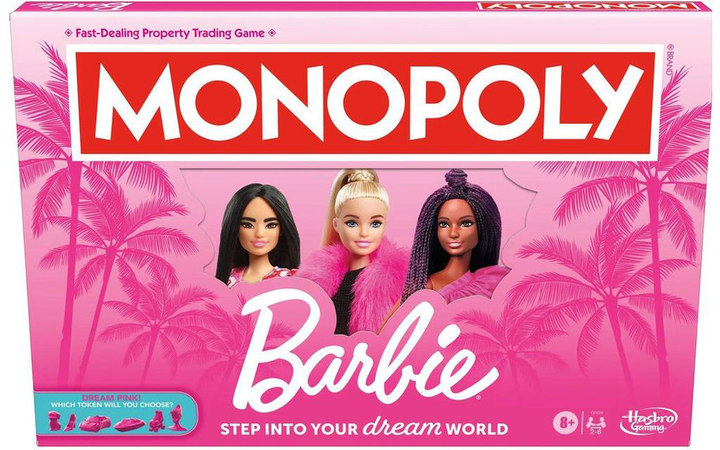 Gra planszowa Hasbro Monopoly Barbie (wersja grecka) (5010996213051) - obraz 1