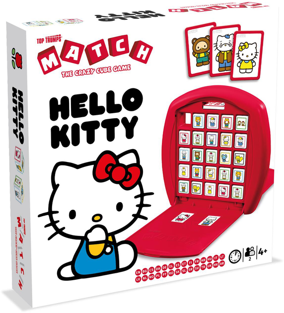 Gra planszowa Winning Moves Games Top Trumps Match Hello Kitty (wersja wielojęzyczna) (5036905057981) - obraz 1