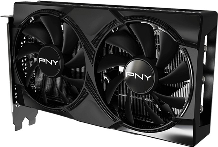 Відеокарта PNY PCI-Ex GeForce RTX 5060 Dual Fan OC 8GB GDDR7 (128bit) (2535/28000) (HDMI, 3 x DisplayPort) (VCG50608DFXPB1-O) - зображення 3