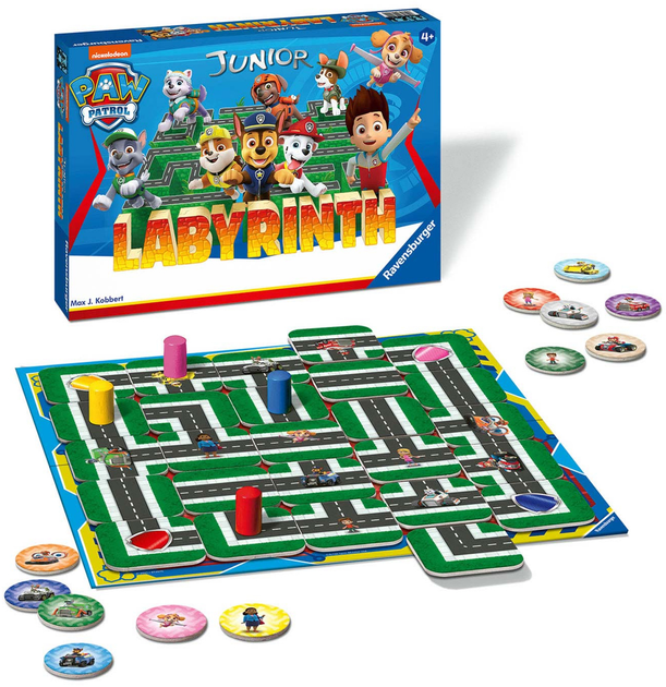 Gra planszowa Ravensburger Psi Patrol junior labirynt (wersja grecka) (4005556207992) - obraz 2