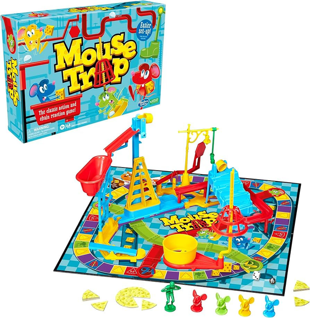 Gra planszowa Hasbro Pułapka na myszy (wersja grecka) (5010993974191) - obraz 2