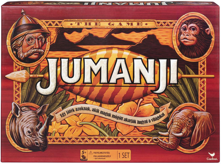 Настільна гра Spin Master Jumanji (грецька версія) (778988324387) - зображення 1