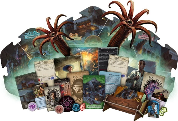 Настільна гра Enigma Arkham Horror - 3rd Edition (версія англійська) (0841333107147) - зображення 5
