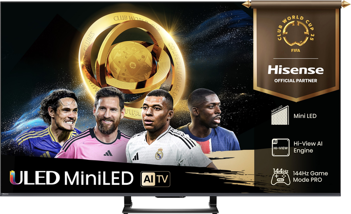 Телевізор Hisense MiniLED 65" 65U7Q (6942351421179) - зображення 2