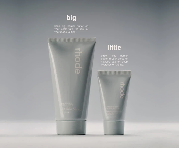 Барьерный баттер для лица и тела Rhode barrier butter The intensive moisture balm 40 мл - изображение 3