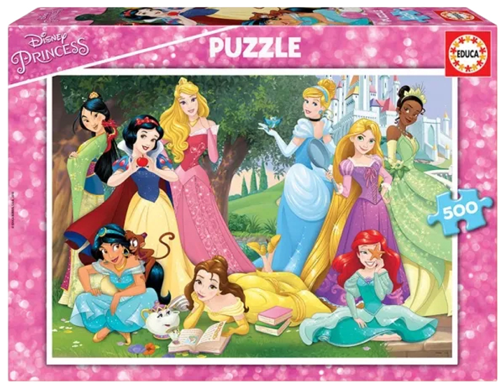 Puzzle Educa Disney Princess 500 elementów (17723) (8412668177239) - obraz 1