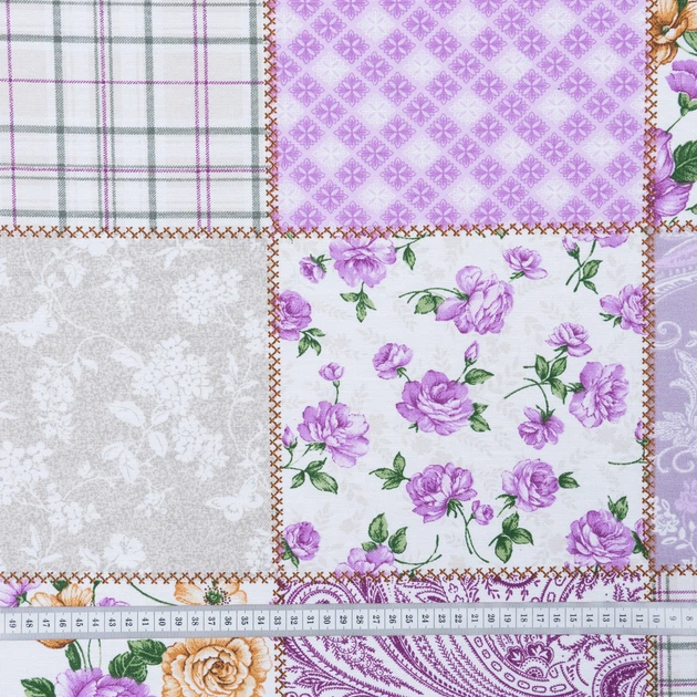 Ткань скатертная рогожка 100% хб (163г/м.кв150см пог.м) 156651 - Фото 3 Ткань скатертная рогожка 100% хб (163г/м.кв150см пог.м) 156651 - изображение 3