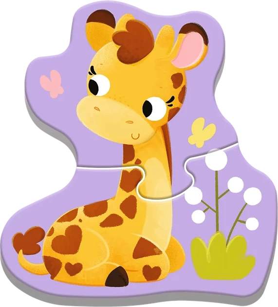 Пазли Trefl Baby Classic Дитинчата тварин 2+3+4+5 елементів 36135 (5900511361353) - зображення 2