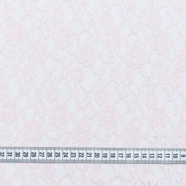 Ткань гипюр Каприз розовый (129г/м.кв150см пог.м) 178968 - изображение 3