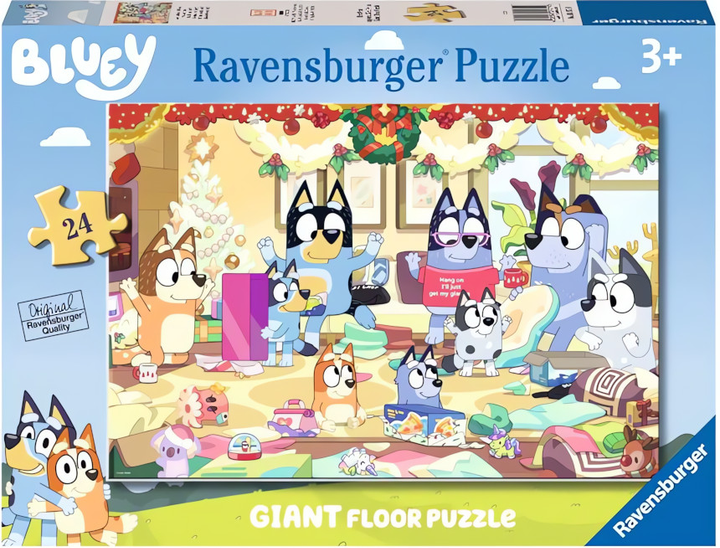 Puzzle Ravensburger Bluey 24 elementy (10103171) (4005556031719) - obraz 1
