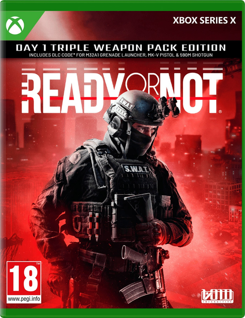 Gra XSX Switch Ready or Not: Day One Edition (Blu-ray płyta) (5056635615633) - obraz 1