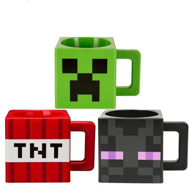 Чашка подарочная в коробке с героями игры minecraft 230мл пластиковые 3D кружки майнкрафт в подарок геймеру - изображение 10