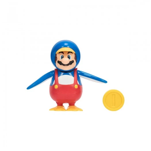 Ігрова фігурка з артикуляцією SUPER MARIO - Маріо-пінгвін 10 cm - Фото 2 Ігрова фігурка з артикуляцією SUPER MARIO - Маріо-пінгвін 10 cm - изображение 2