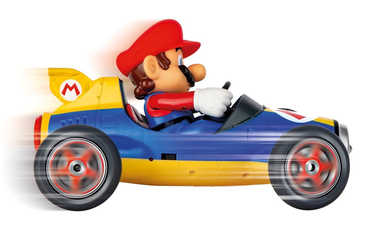 Samochodzik zdalnie sterowany Carrera 2.4 GHz Mario Kart Mini RC Mach 8 1:18 370181066 (9003150140504) - obraz 3