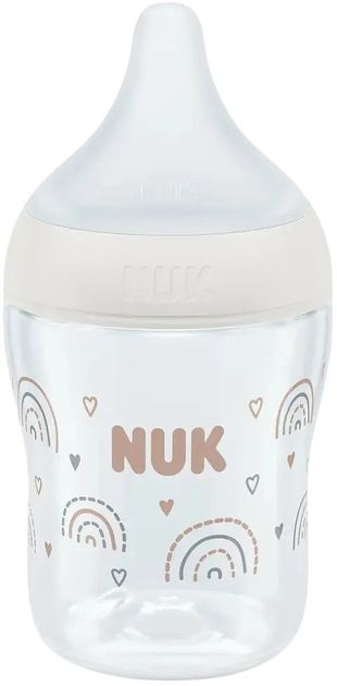 Пляшечка для годування Nuk Perfect Match Stars Glass прозора 120 мл (4008600434320) - зображення 2