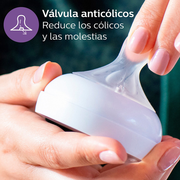 Набір пляшечок для годування Philips Avent Natural Response Cristal з соскою 3 шт (8710103990727) - зображення 5