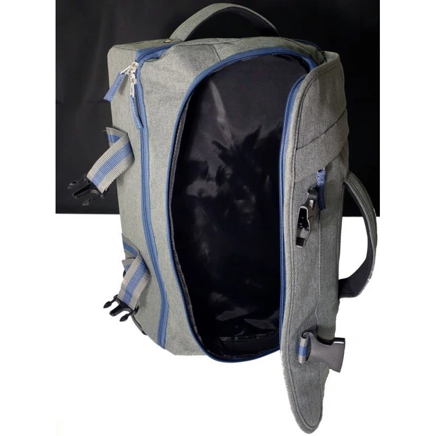 Чемодан для ручной клади Cabin Max Marseille Gray/Blue - Фото 2 Чемодан для ручной клади Cabin Max Marseille Gray/Blue - изображение 2