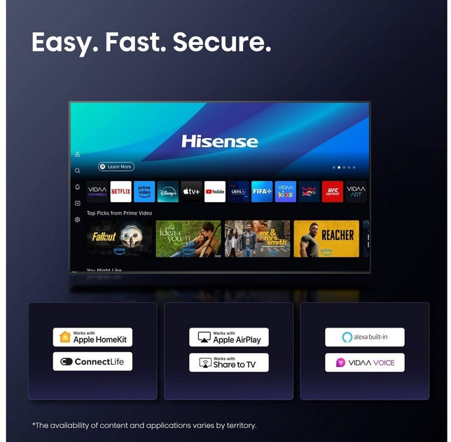 Телевізор Hisense QLED 55" 55E77Q PRO (6942351416762) - зображення 15