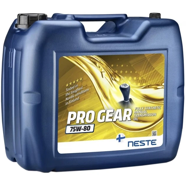 Олива трансмісійна Neste Pro Gear 75W90 (API GL-4) 20л - Фото 1 Олива трансмісійна Neste Pro Gear 75W90 (API GL-4) 20л - изображение 1