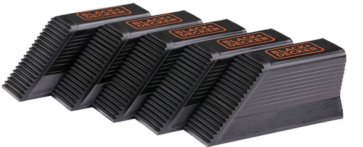 Wspornik Black+Decker do bagażu na rzepy 6 szt (8711252235523) - obraz 1