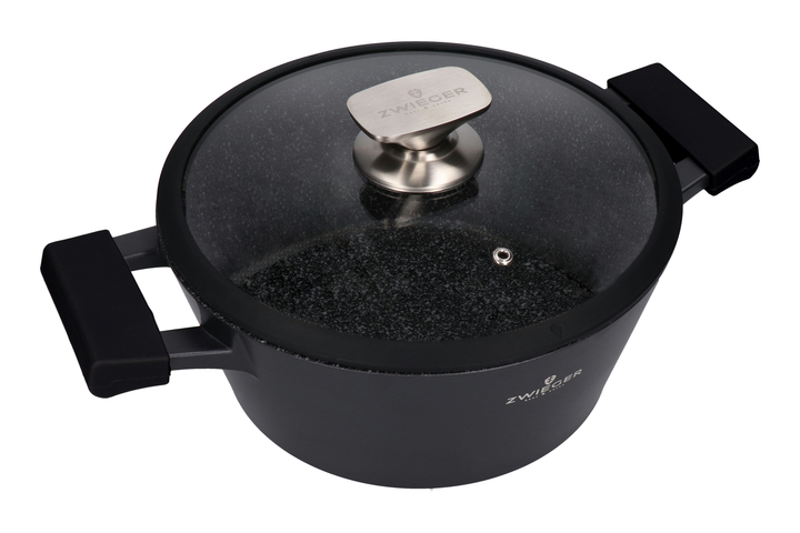 Набір каструль Zwieger Black Stone 6 предметів (5903357375836) - зображення 2