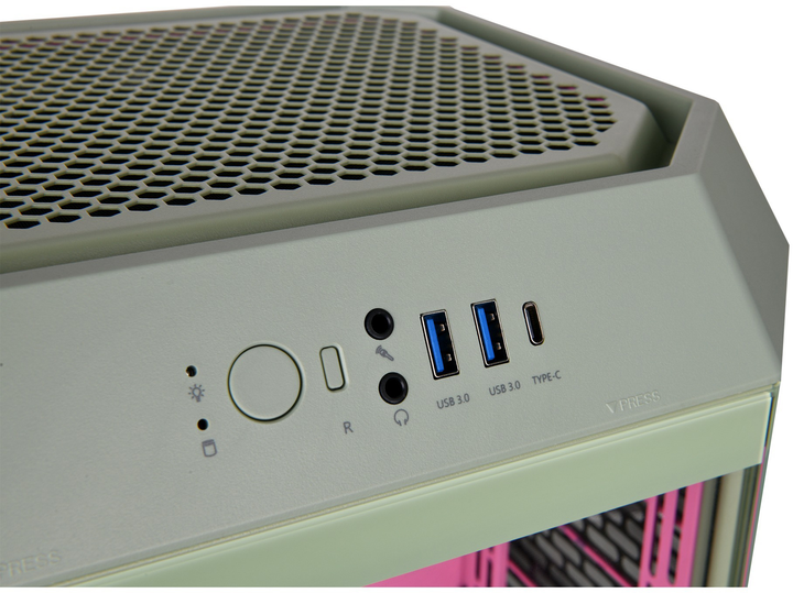 Корпус Thermaltake The Tower 300 Matcha Plum (CA-1Y4-00SJWN-00) - зображення 16