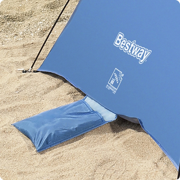 Намет пляжний Bestway Beach Ground 2 68105 (6942138976120) - зображення 7