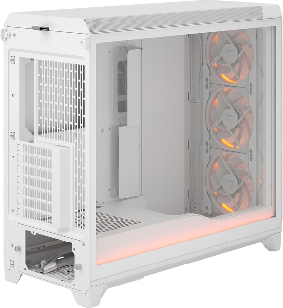 Obudowa Fractal Design Meshify 3 XL Ambience Pro RGB TG Clear Tint White (7340172707240) - obraz 4
