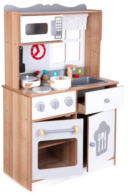 Дерев'яна кухня EcoToys з аксесуарами 7253 (5903089063469) - зображення 3
