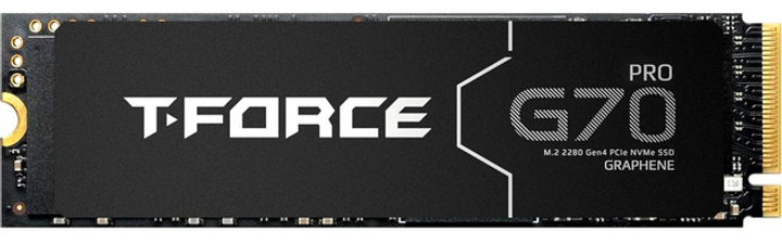 Dysk SSD Team Group T-FORCE G70 Pro 4TB M.2-2280 PCIe 4.0 x4 with Graphene Heat Sink (TM8FFH004T0C129) - obraz 1