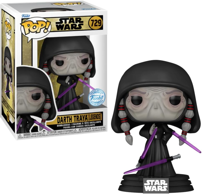 Figurka Funko Pop Star Wars Darth Traya 9 cm 81944 (889698819442) - obraz 2