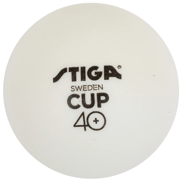 М'ячі для настільного тенісу Stiga BALL CUP 12-PACK 1110-2510-12 12 шт (7318688038424) - зображення 2