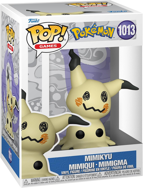 Figurka Funko Pop Pokemon Mimikyu 9 cm 85798 (889698857987) - obraz 1
