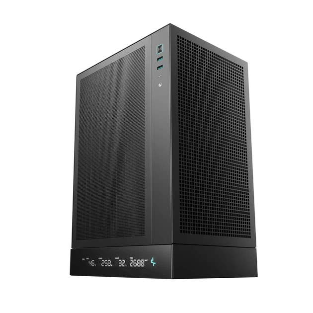 Корпус DeepCool CH170 Digital Black (R-CH170-BKNPI0D-G-1) без БЖ - Фото 12 Корпус DeepCool CH170 Digital Black (R-CH170-BKNPI0D-G-1) без БЖ - зображення 12