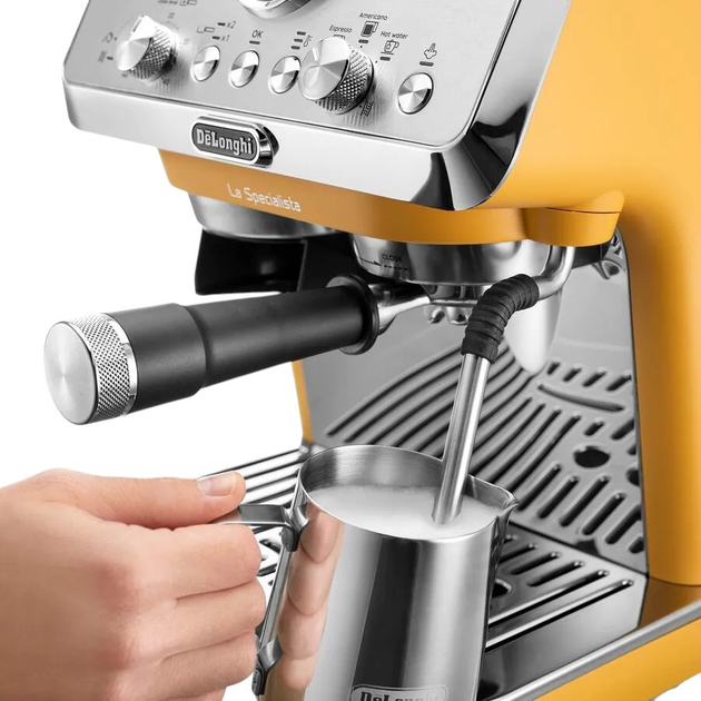 Кавомашина Delonghi La Specialista Arte EC9155.YE Жовта - зображення 3