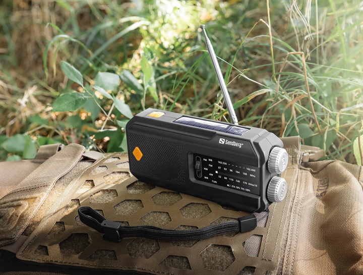 Радіо Sandberg Survivor 421-04 All-in-1 2000 Black (5705730421044) - зображення 6