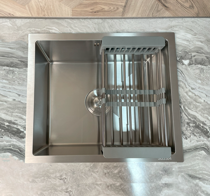 Глубокая кухонная мойка Galley Handmade SP5043 Brushed Silver - изображение 2