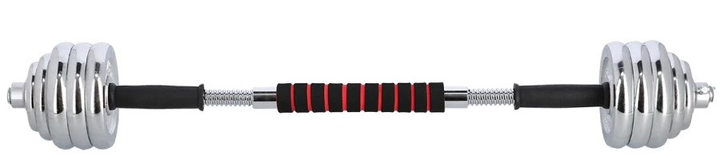 Zestaw sztangielki - sztanga HMS STC30 w walizce 32 kg (5907695540284) - obraz 7