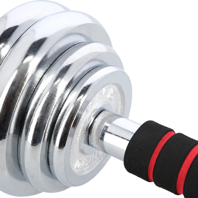 Zestaw sztangielki - sztanga HMS STC30 w walizce 32 kg (5907695540284) - obraz 11