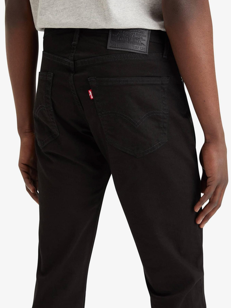 Джинси Slim fit чоловічі Levi's 511 Slim 04511-1507 32-32 Чорні (5415153834962) - зображення 5