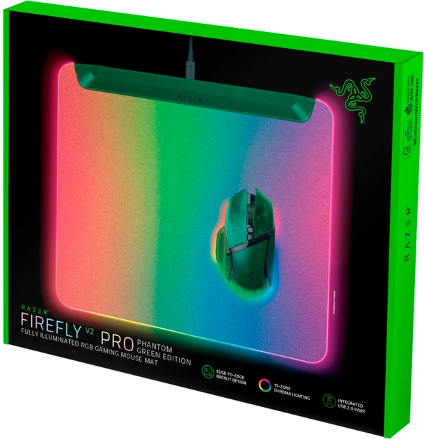 Игровая поверхность Razer Firefly V2 Pro Phantom Edition Speed