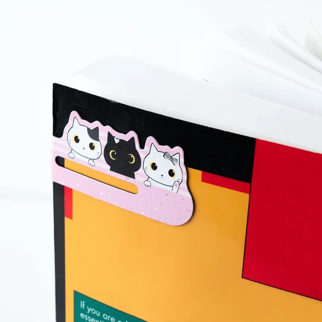 Набір магнітних закладок-індикаторів Kite Cats K24-496-3 - Фото 7 Набір магнітних закладок-індикаторів Kite Cats K24-496-3 - изображение 7