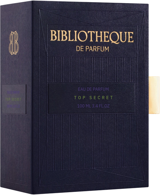 Парфумована вода унісекс Bibliotheque de Parfum Top Secret 100 мл (4820271430353) - зображення 3
