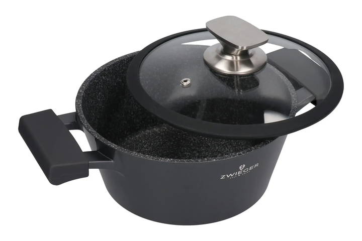 Garnek Zwieger Black Stone 20 cm (5903357373542) - obraz 4